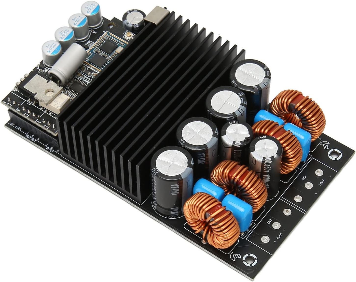 Bluetooth Amplifier Board, Bluetooth 5.1 HiFi Stereo, 2.0 Channel DC