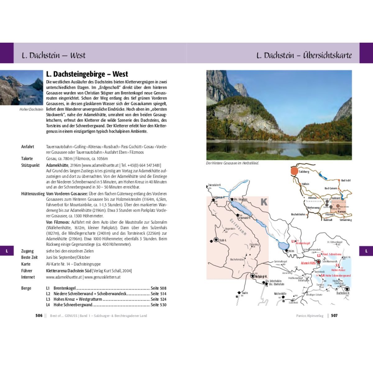Auswahlführer Best of Genuss Band 1 - Salzburger- & Berchtesgadener Land: Alpine Genussklettereien von 3 bis 7. Chiemgauer Alpen, Loferer & Leoganger ... Hohe Tauern, Dachstein, Salzkammergutberge