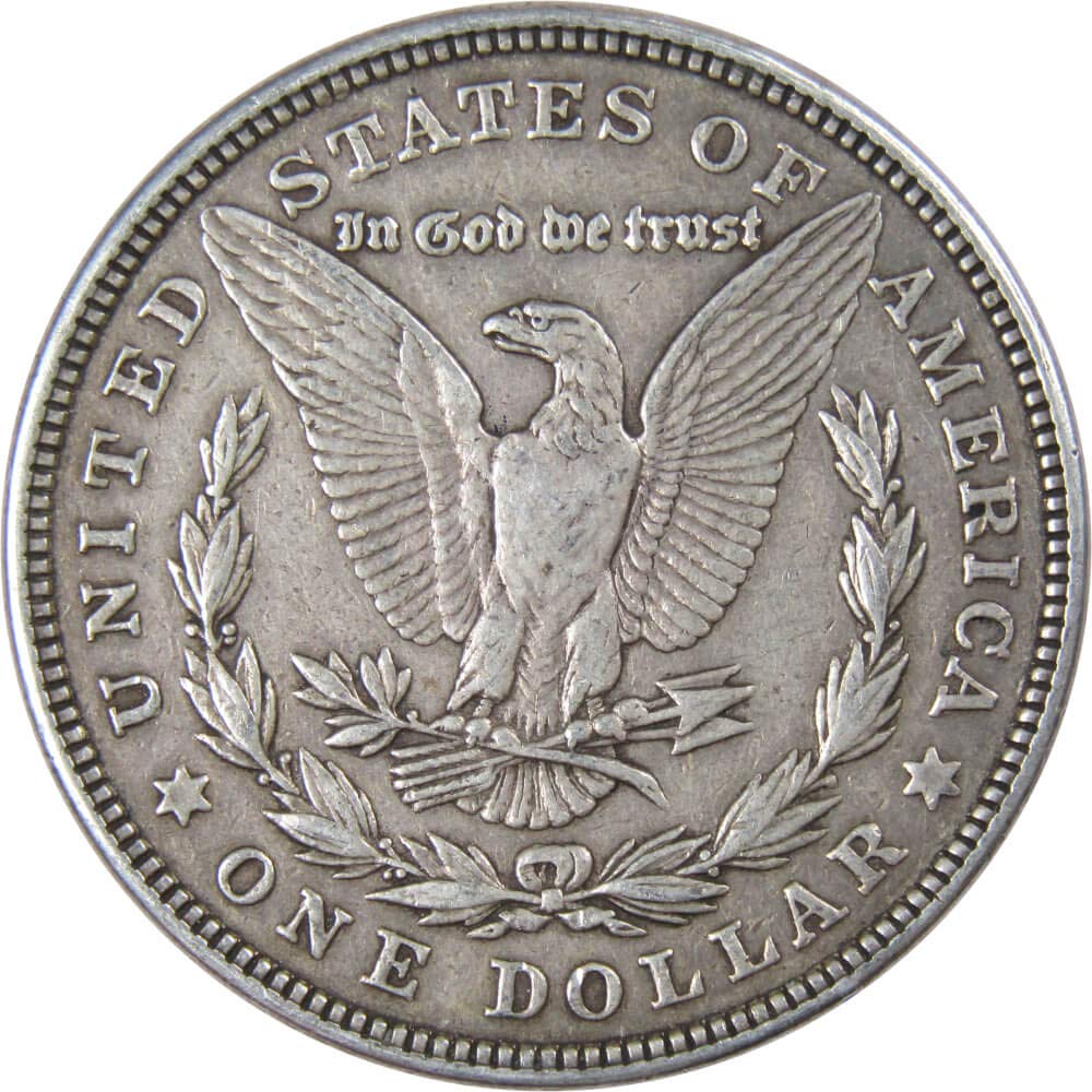 　US　ONE dollar　1921 1921 Morgan Dollar VF Very Fine 90% Silver $1 US Coin Collectible