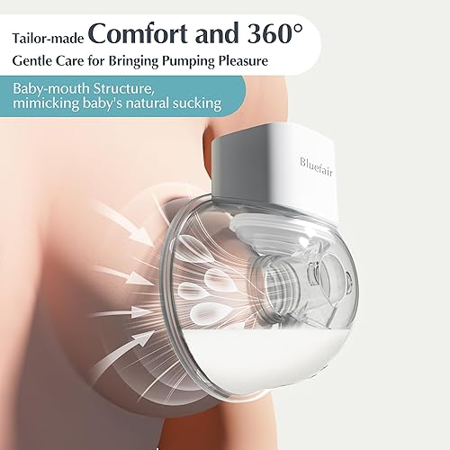 Miniatura 3 de Extractor de leche, extractor de leche portátil, extractor de leche manos libres, bombas portátiles para lactancia materna, 3 modos y 12 niveles,