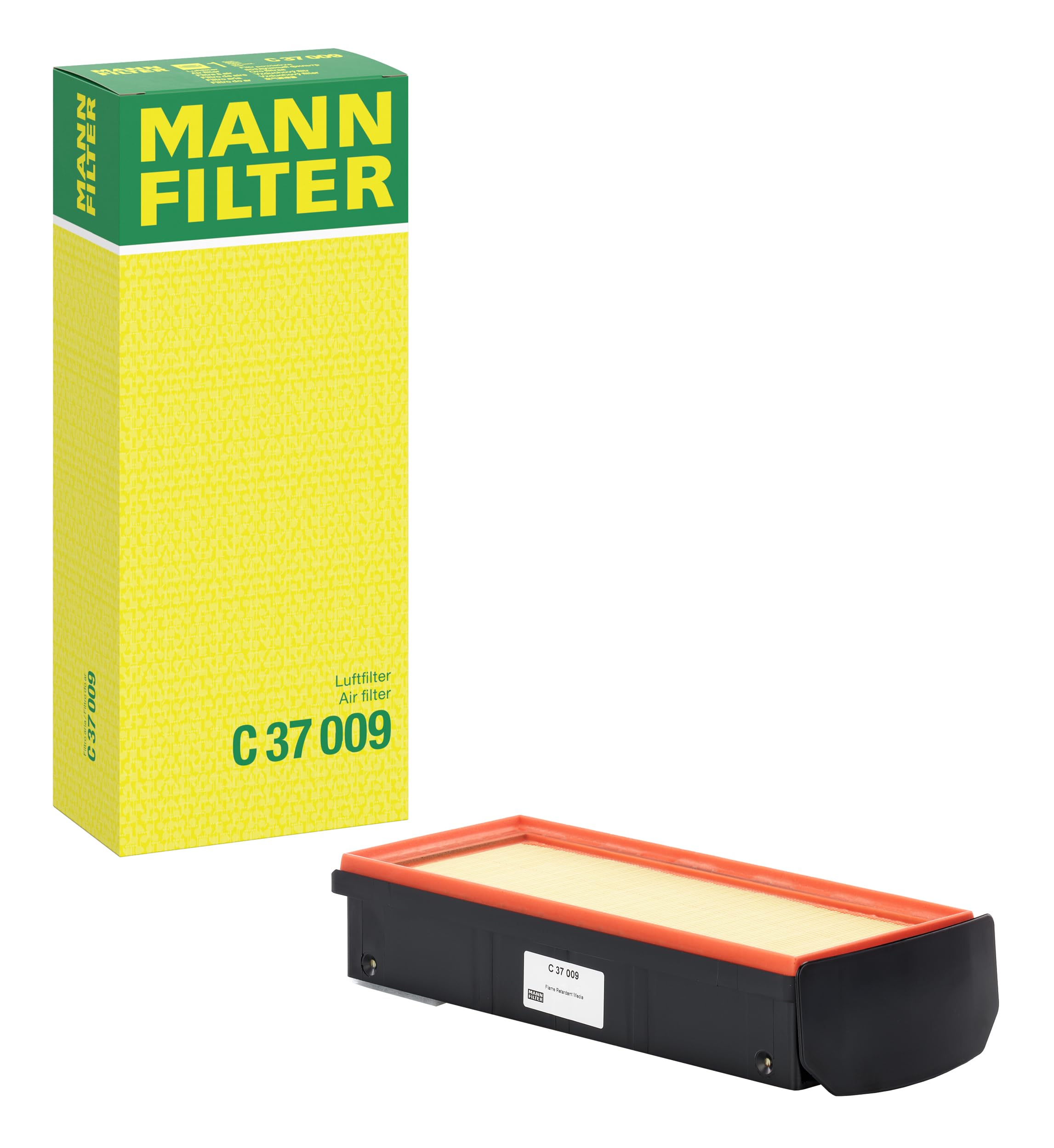 MANN-FILTER C 37 009 Filtro Aria Auto - Alta Qualità Per Autovetture E Veicoli Commerciali, Ricambio Originale