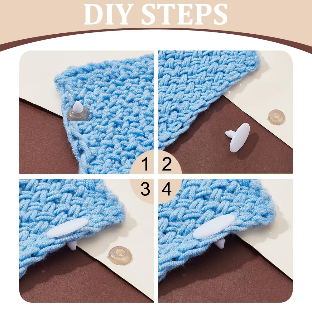 24 Paar Filzaugen Mit Wimpern - Bunte Bastelaugen Für Plüschtiere & Amigurumi