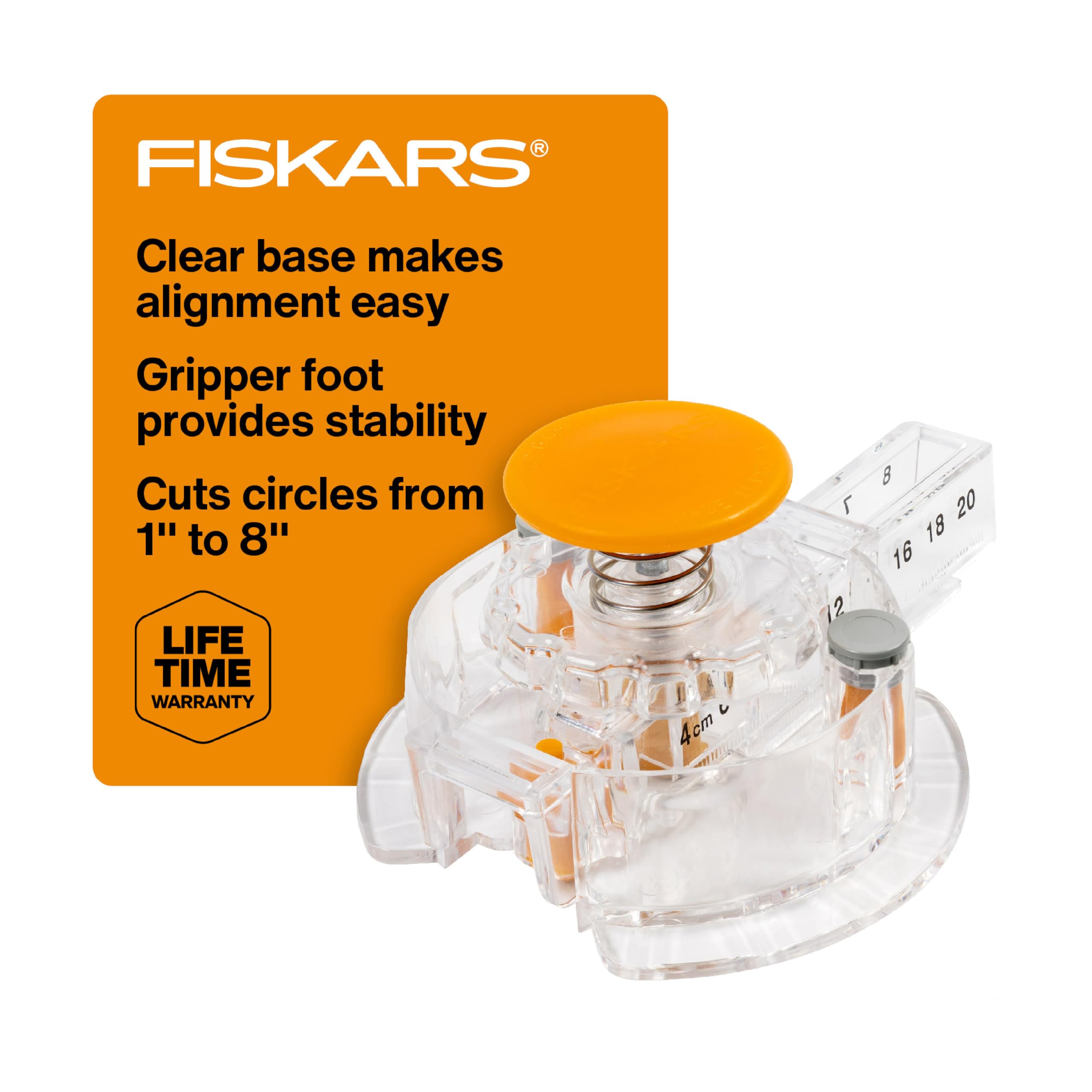 Fiskars Circle Cutter - 3 Blades Included -1