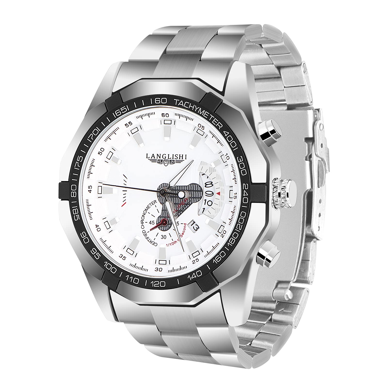 Orologi per Uomo Abito In Acciaio Inox Business