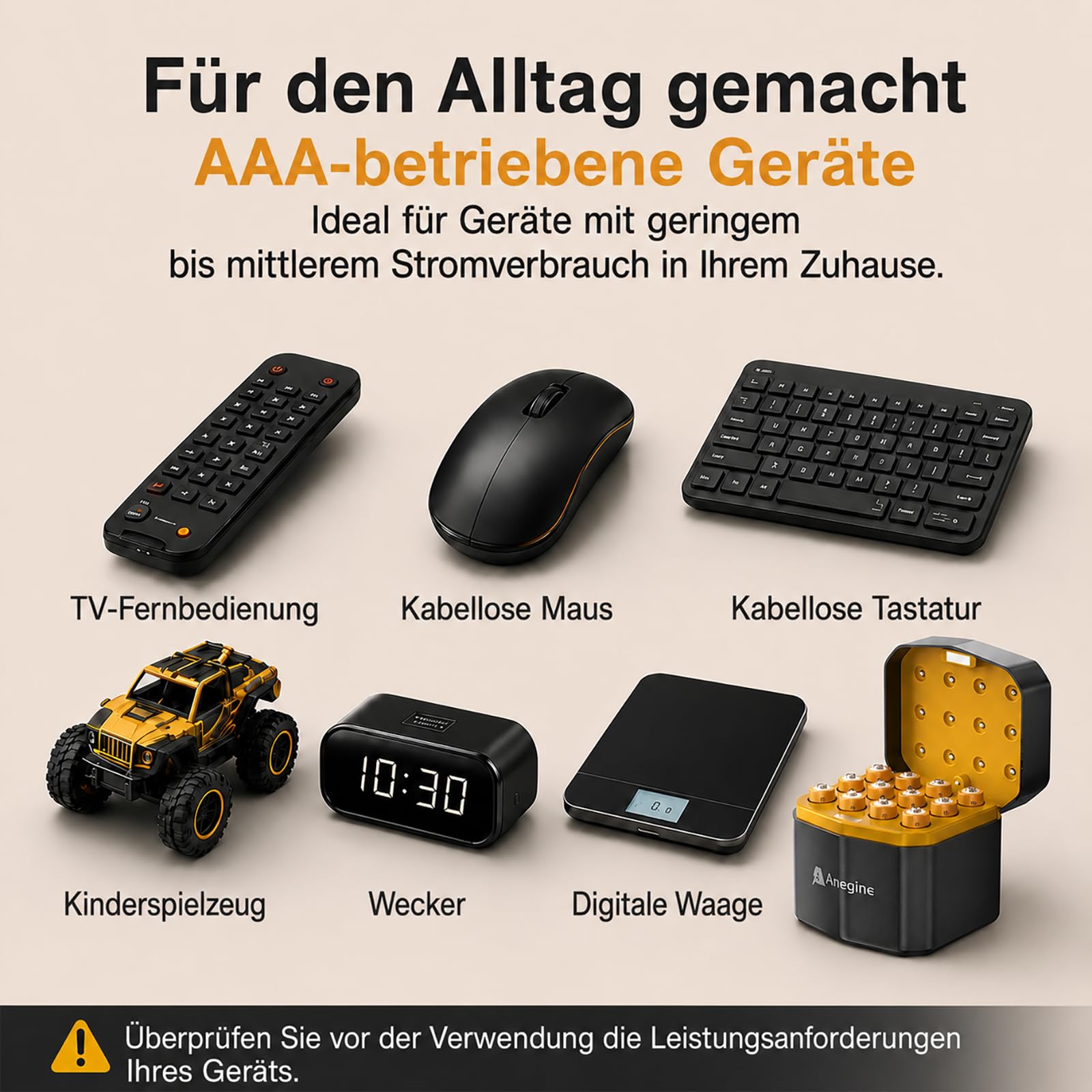 Batterie AAA ricaricabili