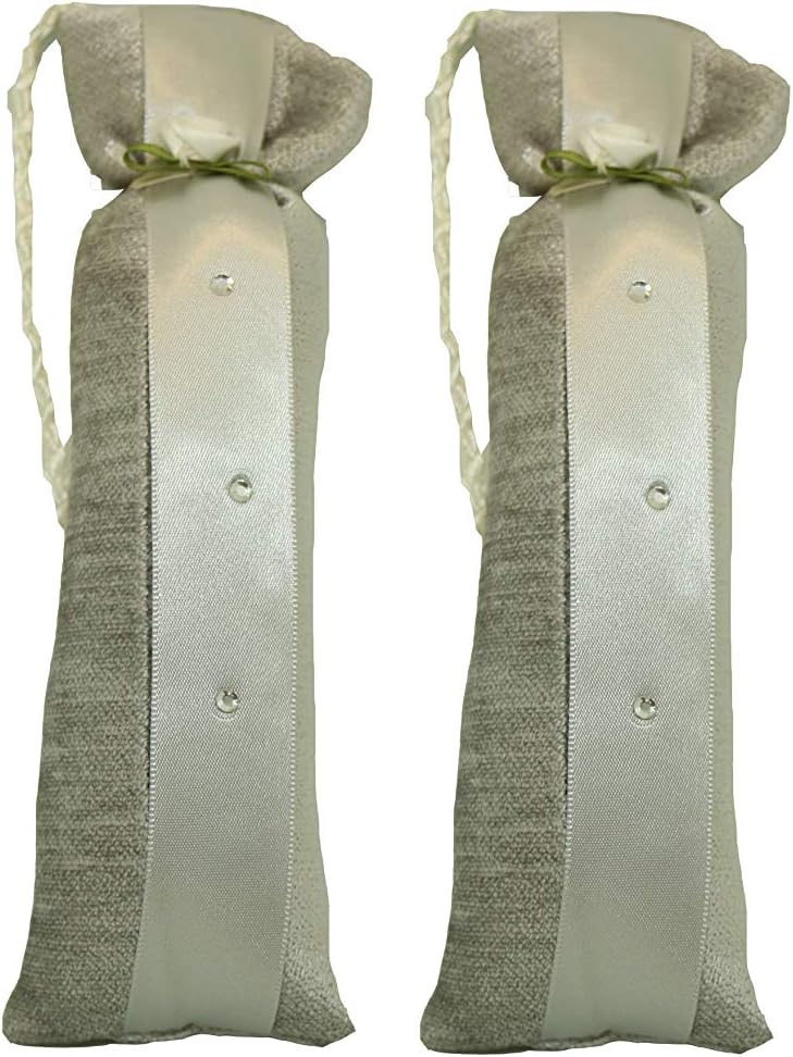Elegant Scented Sachet, Potpourri in Grey (Double Pillow)