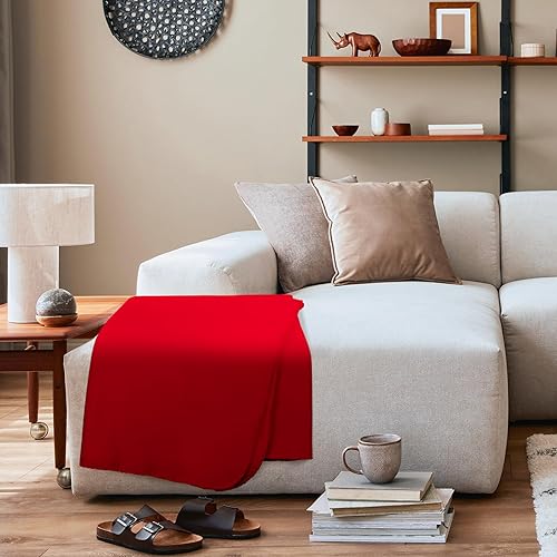 Miniatura 4 de Oudain Paquete de 25 mantas de forro polar a granel de 50 x 60 pulgadas, mantas de forro polar suaves y ligeras para cama, sofá, hogar, oficina,