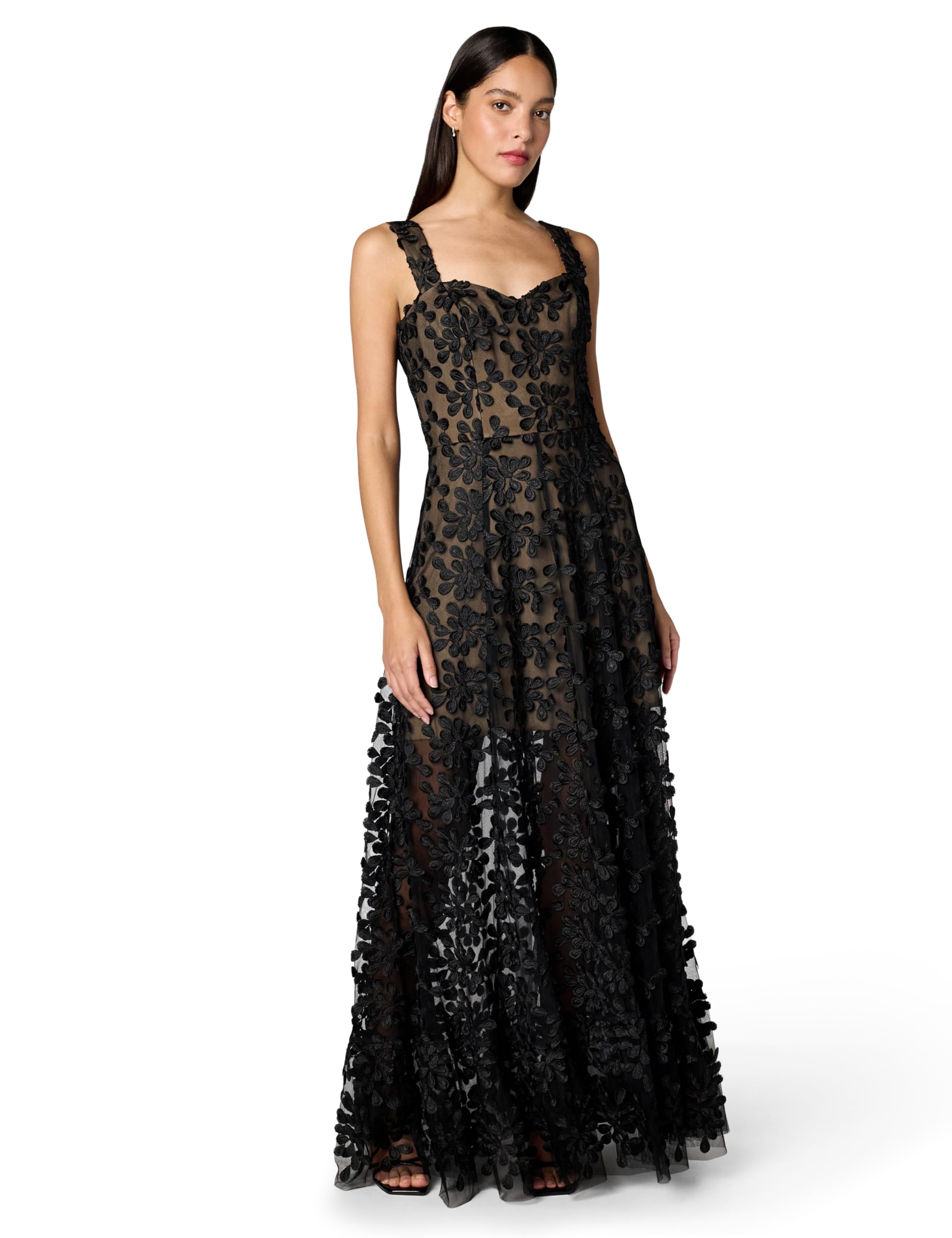 Dress The Population Womens Anabel Sweetheart Bustier Maxi Dress product thumbnail 2