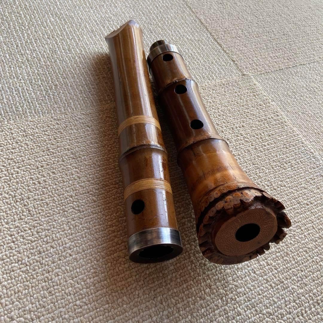 173 尺八　一尺五寸管　銘竹風ニ印 173 尺八 一尺五寸管 銘竹風ニ印 173 尺八 一尺五寸管 銘竹風ニ印 尺八 |