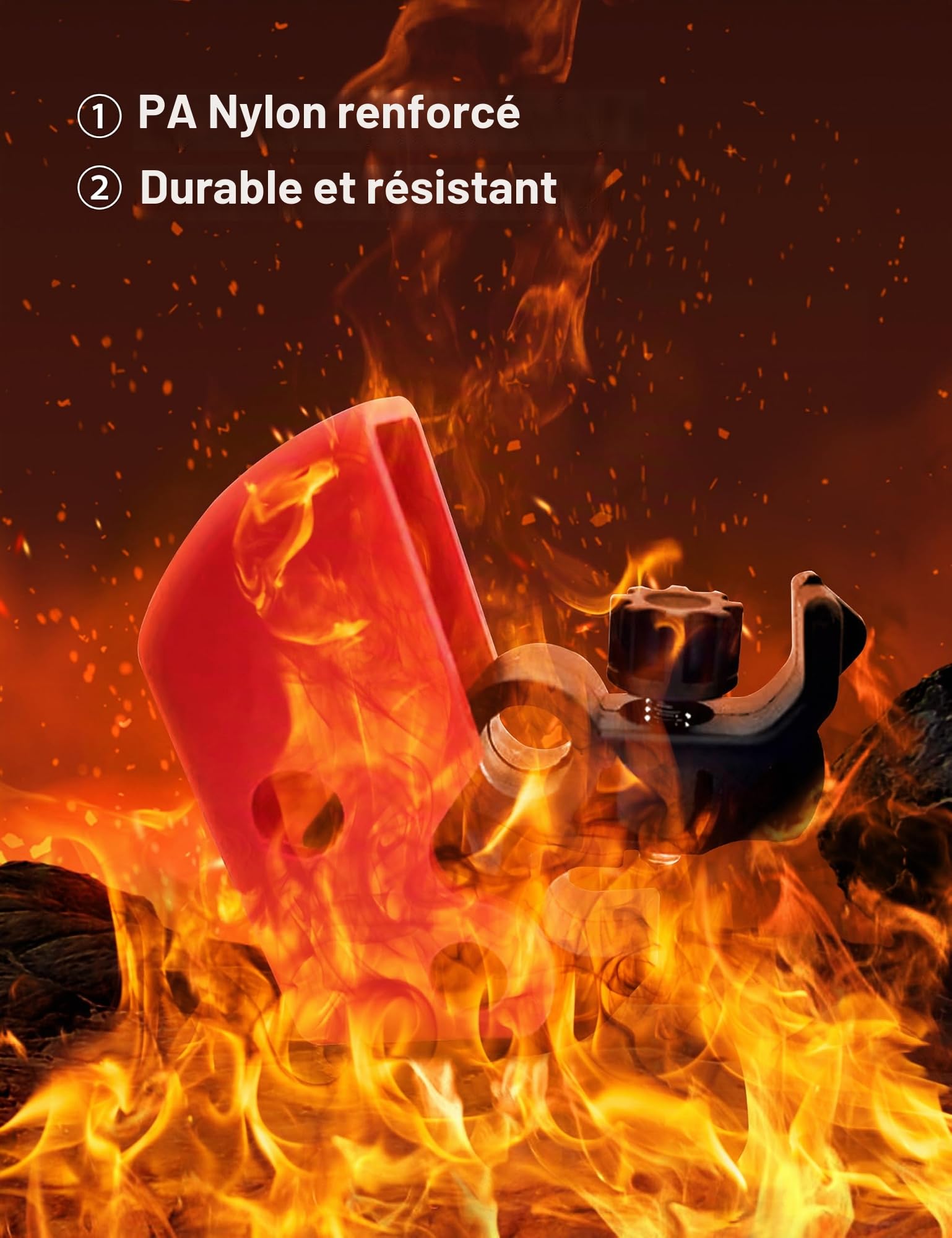 Kit de 10 dispositifs de verrouillage de disjoncteur industriels et chimiques - Compatibilité universelle, matériaux durables (nylon et laiton), vis autobloquante