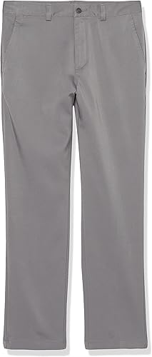 PGA TOUR Pantalón de golf liso con frente plano para niño
