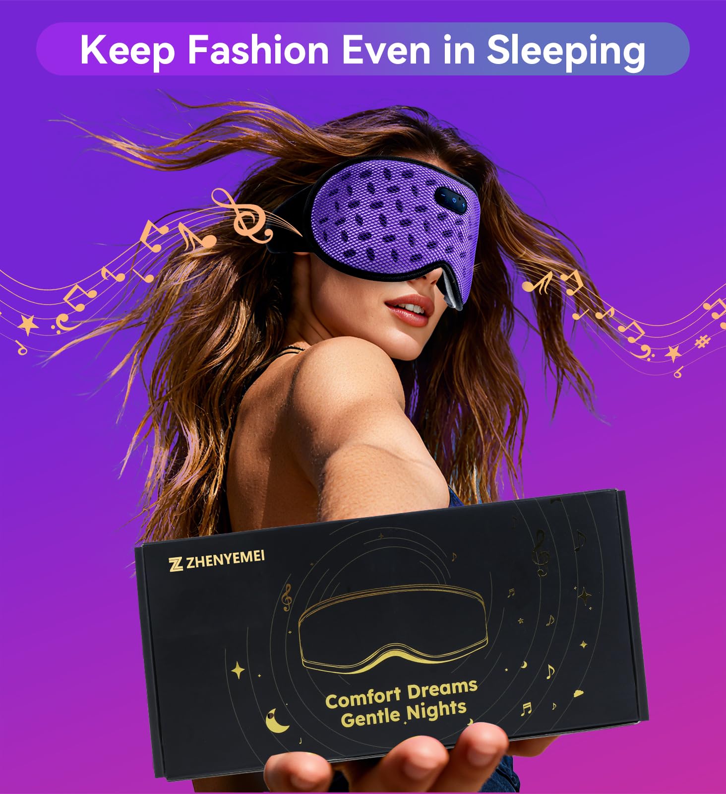 Zero Pressure 3D Sleep Mask Gallery Image