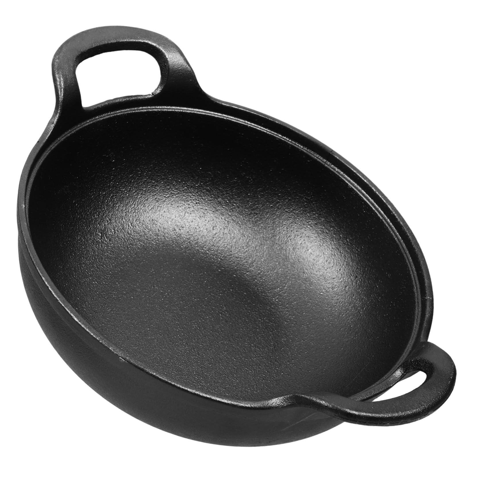 Cocotte en fonte antiadhésive et polyvalente 20 cm pour feu direct