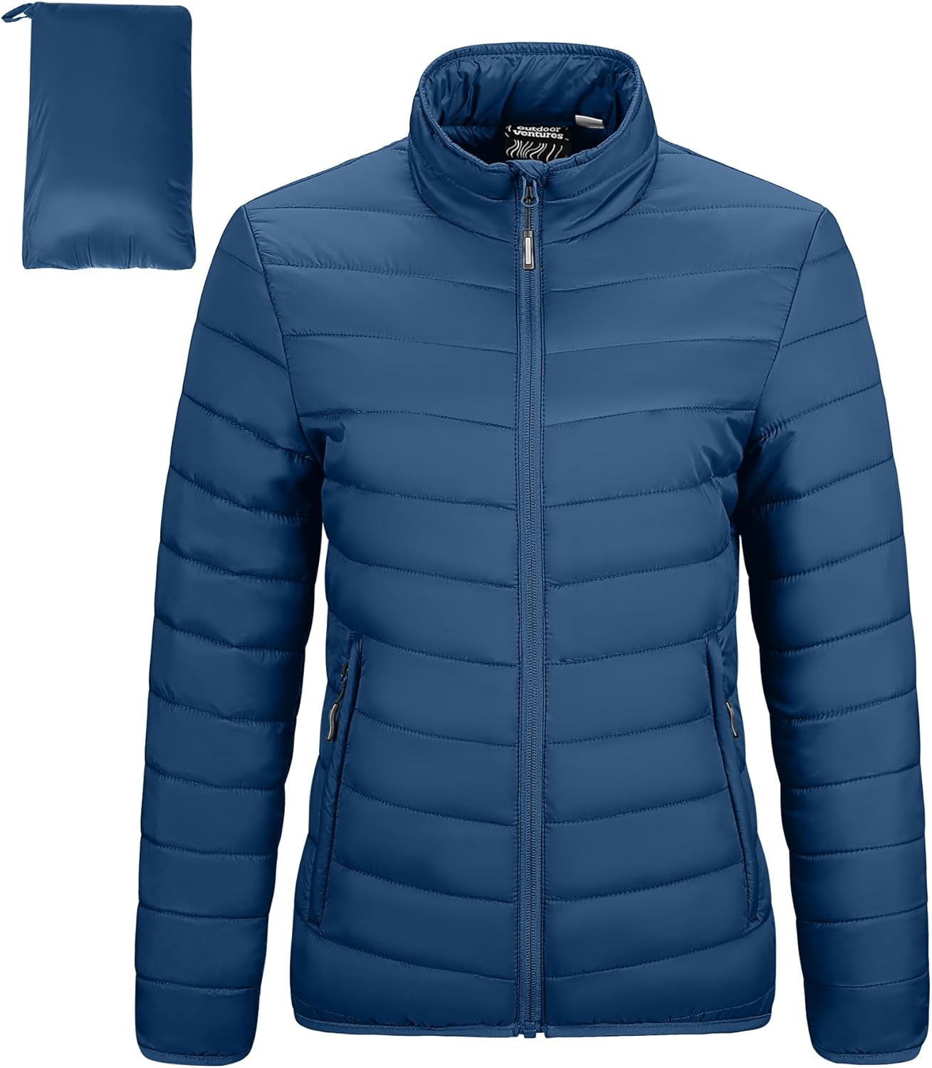 Outdoor Ventures Womens Winter Lightweight Jacket Warm Short Packable Puffer Jacket Transitional Padded Jacket Quilted Jacket for Ladies Lined for Hiking Travel Outdoor Ventures Womens Winter Lightweight Jacket Warm Short Packable Puffer Jacket Transitional Padded Jacket Quilted Jacket for Ladies Lined for Hiking Travel
