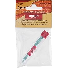 Mechanical Chalk Pencil Refill 6/Pkg-Green