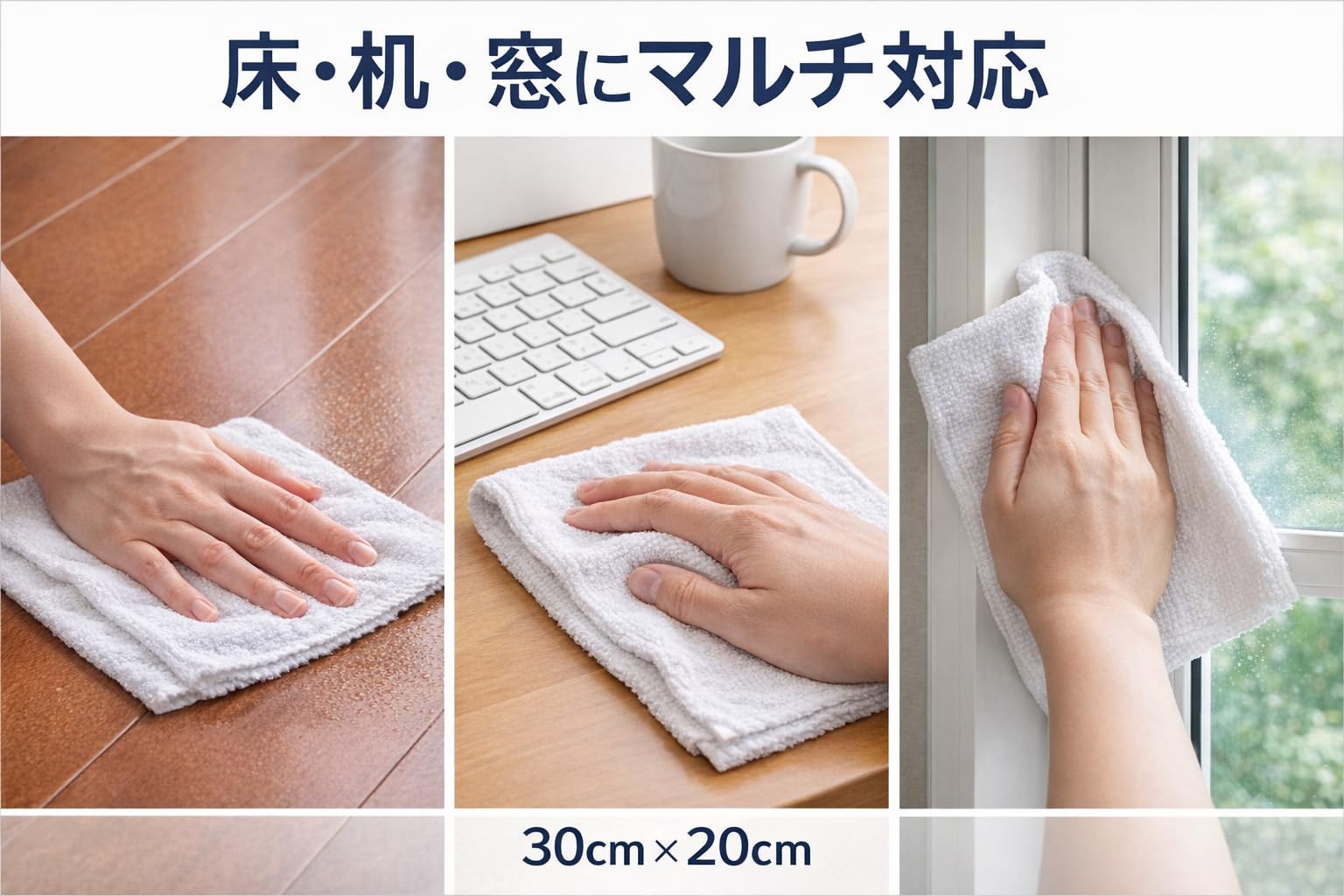Amazon.co.jp: 100枚》業務用雑巾10枚組 ×10パック : ホーム