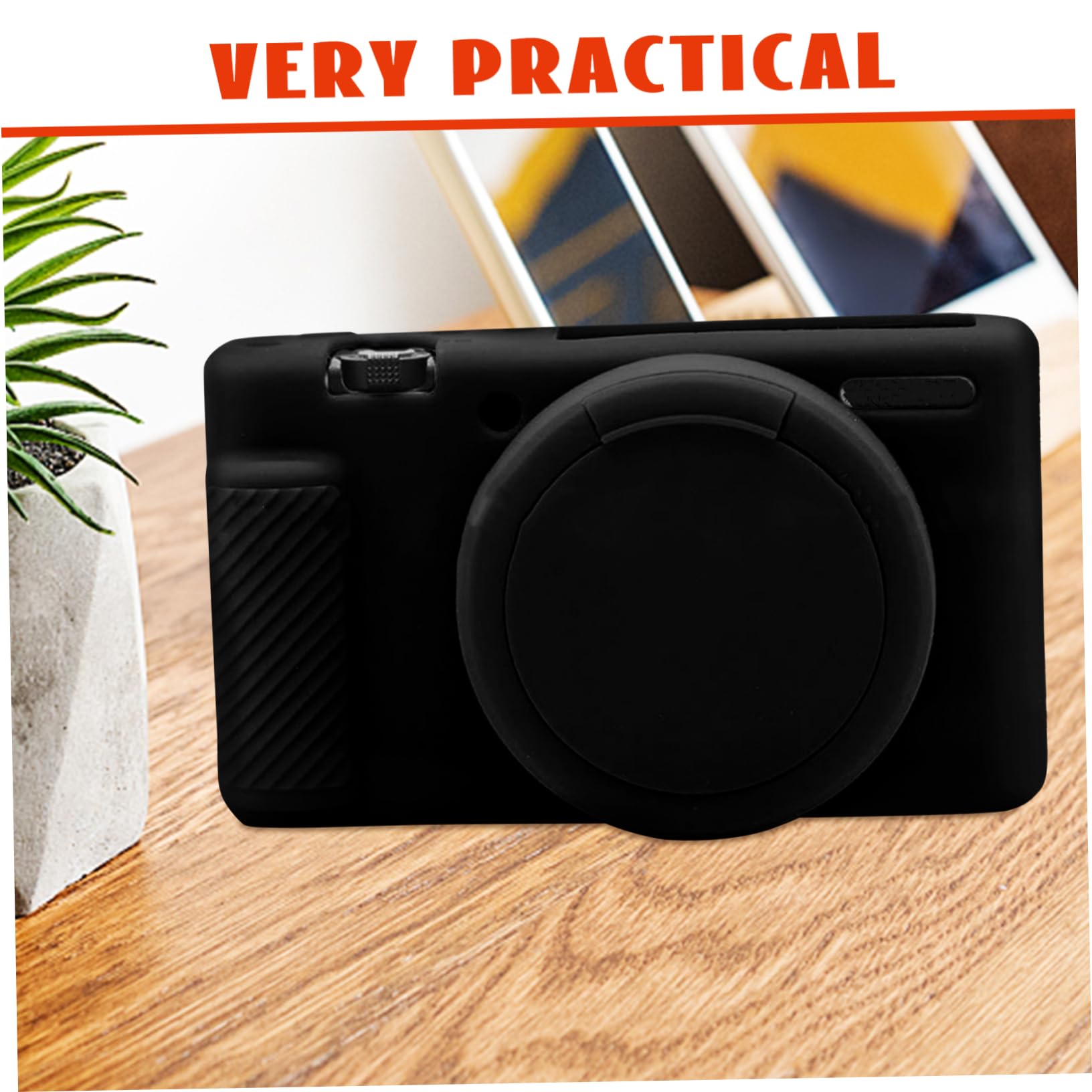 Mikikit 2 Pz Custodia Protettiva Decorare Arredamento Copertura in Silicone Per Fotocamera Copertura Della Protezione Della Fotocamera Gel Di Silice Copertina Anticaduta