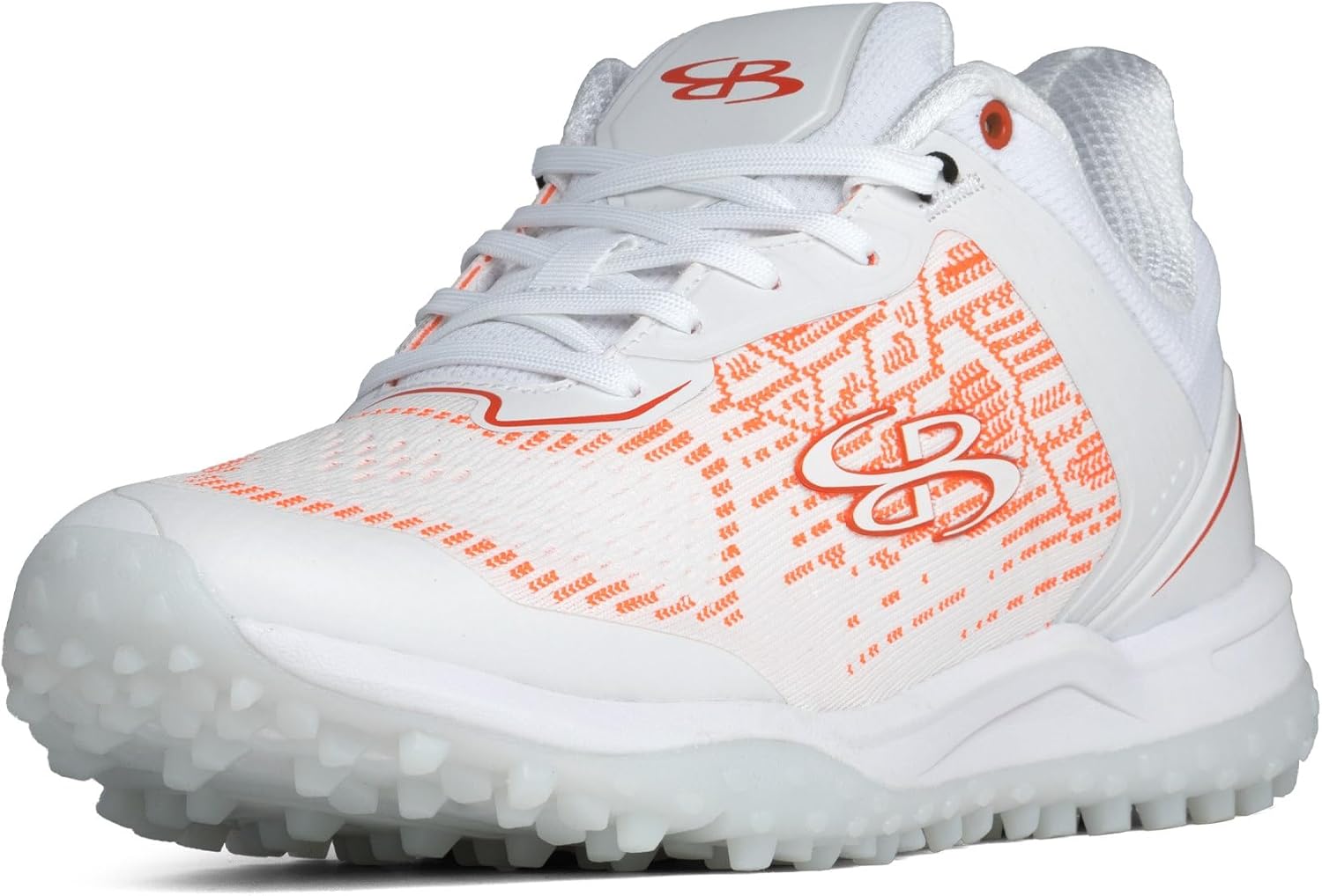 Boombah Viper Pureknit Men's Turf Shoes - White Out - Multiple Color Options - Multiple Sizes