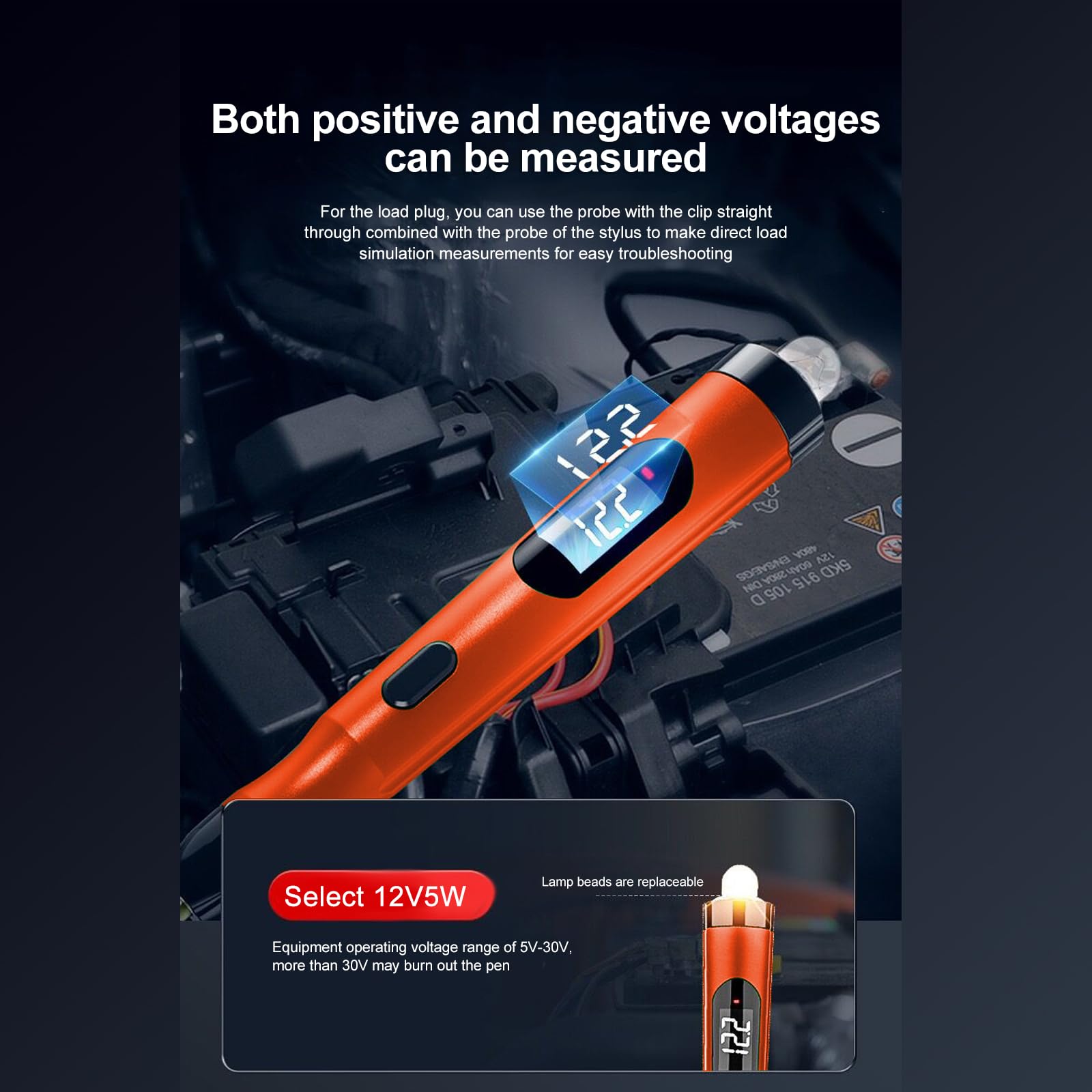 Amazon.co.jp: AMHTDOL テストライト 電圧表示とデジタルLED Amazon.co.jp: AMHTDOL テストライト 電圧表示とデジタルLED