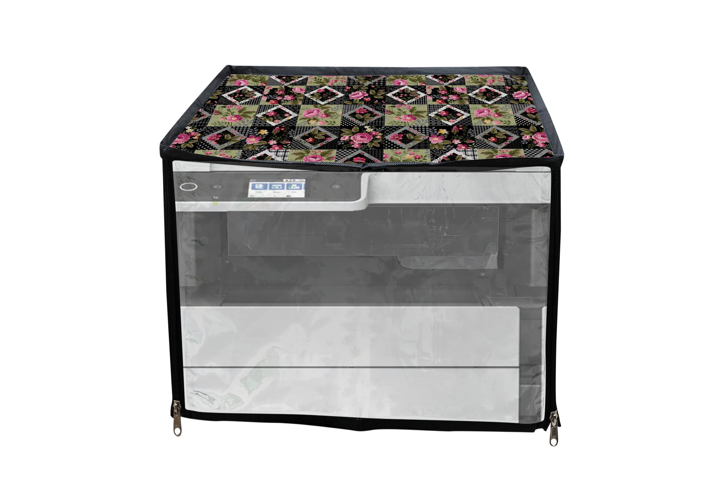 JMT Printer Cover Suitable For Epson Eco Tank M3170 Printer (Hara Check Print)-image-5