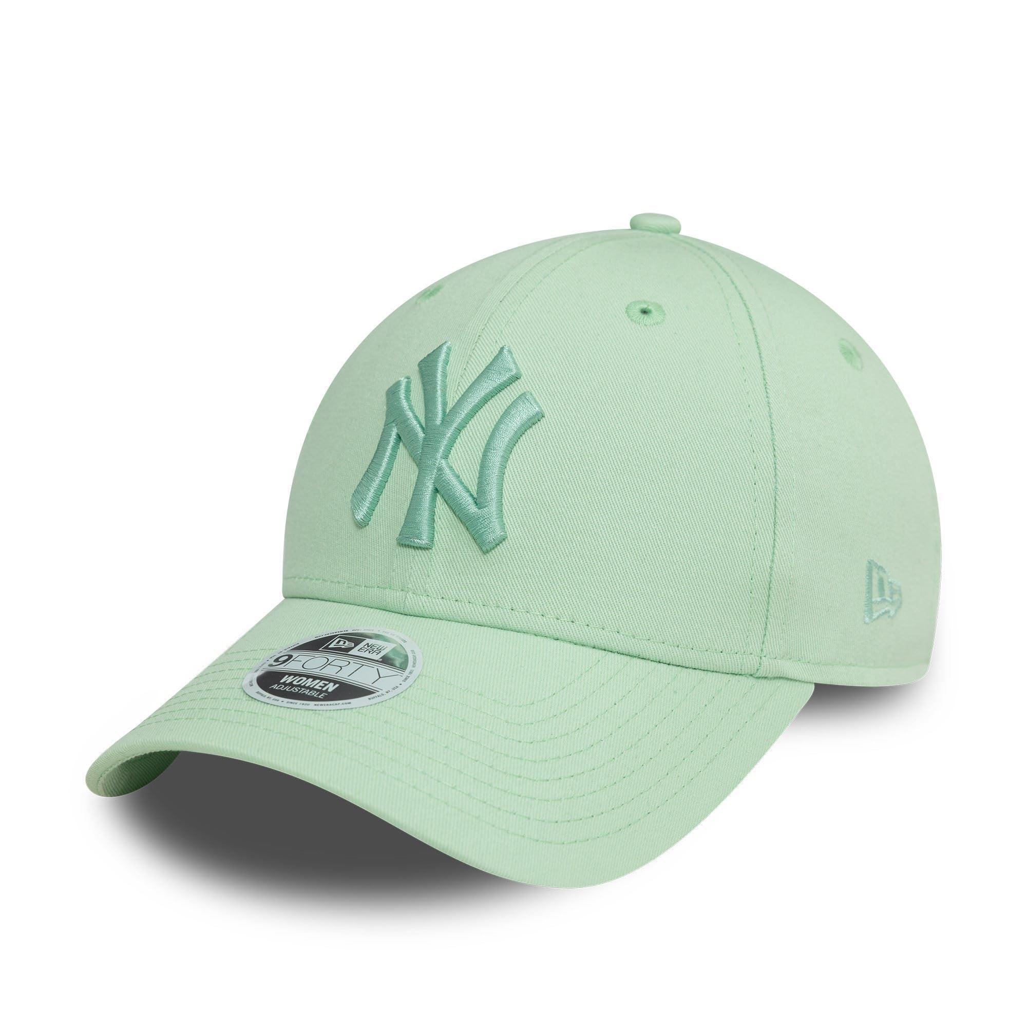 New Era 9Forty MLB Cap New York Yankees Adjustable Tonal Club Logo NY for Women and Girls Green โ image 1