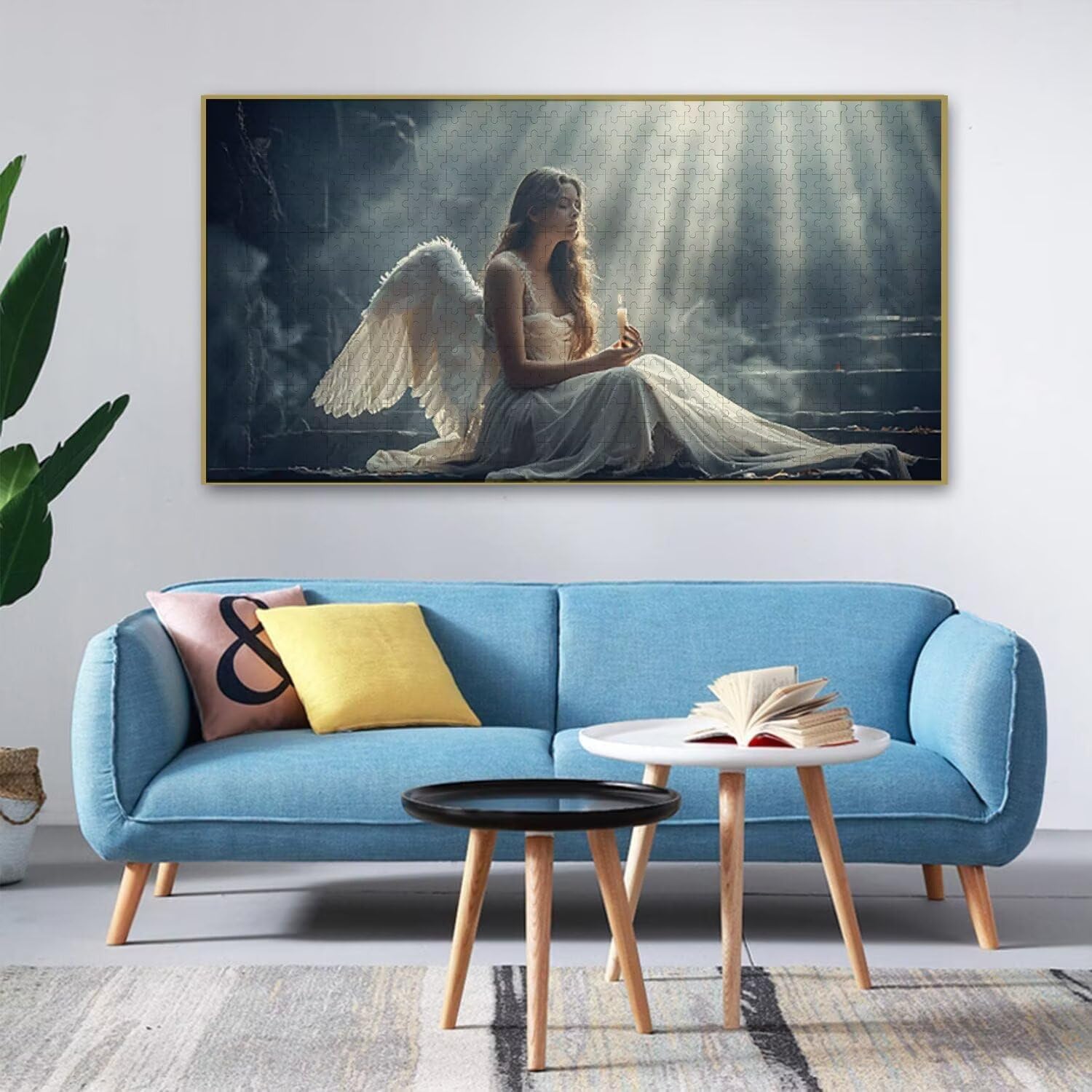 Skrzydło damskie - Puzzle 900 sztuk dla dorosłych - Puzzle DIY, kreatywna rozrywka, sztuka nowoczesna, klasyczne puzzle dla dorosłych i młodzieży w wieku 12 lat, pomysł na prezent dla mężczyzn i