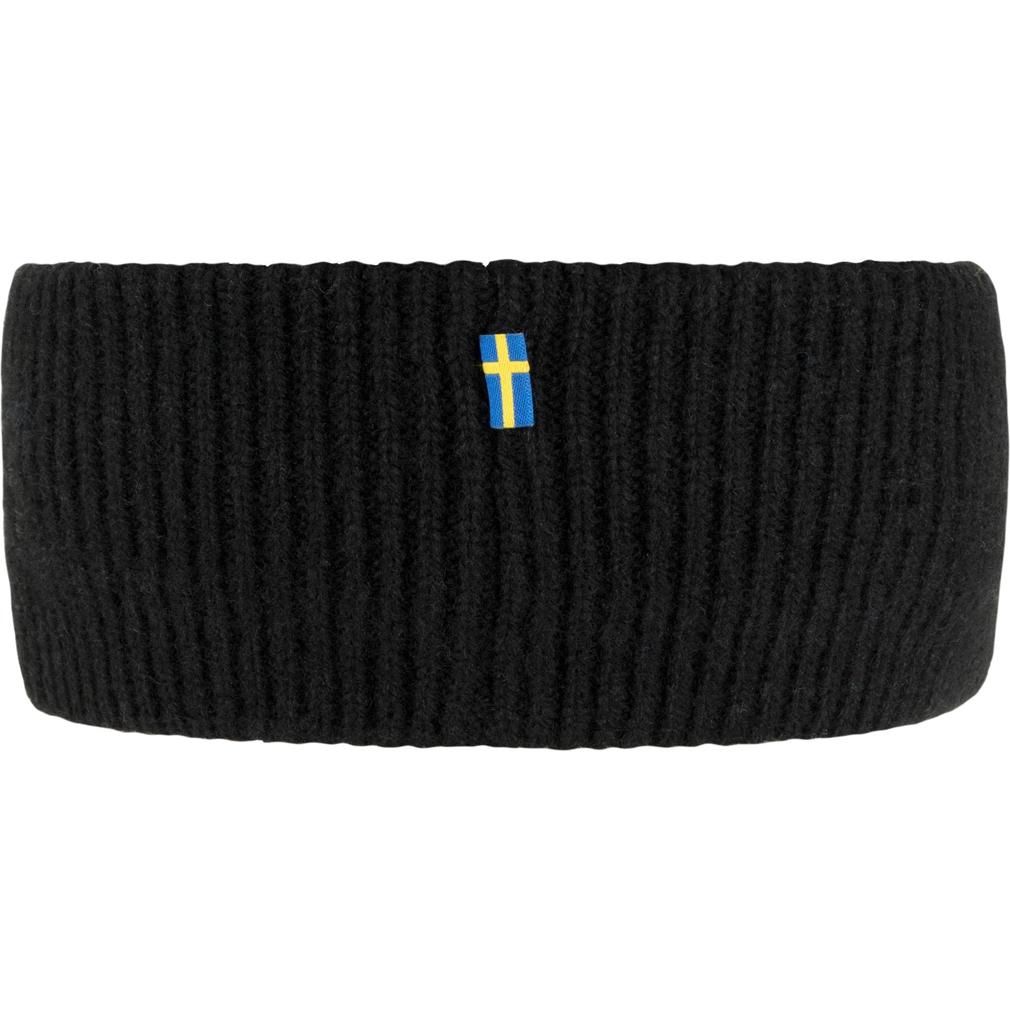 Fjallraven Mixte 1960 Logo Headband Hat, Noir, Taille unique EU