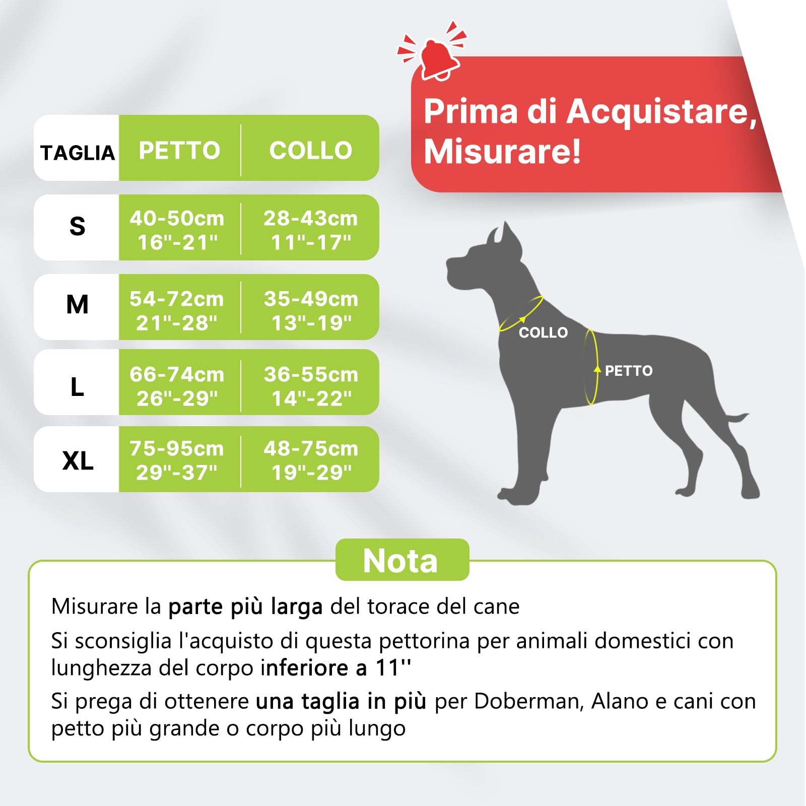 COMSLE Pettorina Cane Taglia Grande Media Piccola, Pettorina per Cani Anti Tiro Riflettente, Imbracatura Regolabile Cani con 2 Ganci in Metallo per Addestramento Corsa (Verde, L)