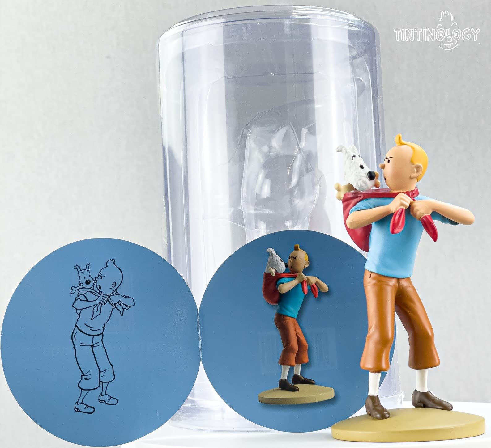 Moulinsart Resin Tintin Lead to Milu (42194) : Moulinsart: Amazon