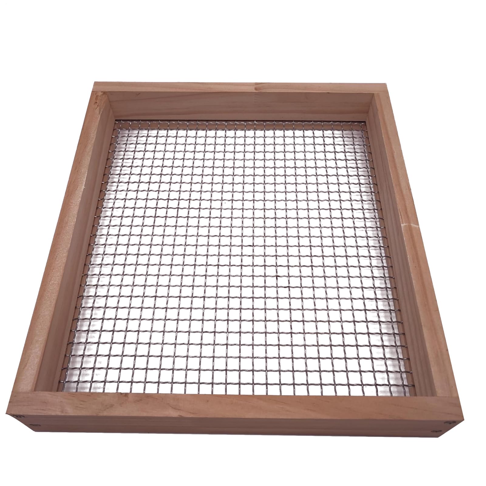 Grande setaccio del suolo - setaccio di terreno grande per rocce | Rack da setaccio da giardino manuale multifunzionale con grande capacità | 29x32.5x5cm Strumento riutilizzabile Efficiente alimentazi