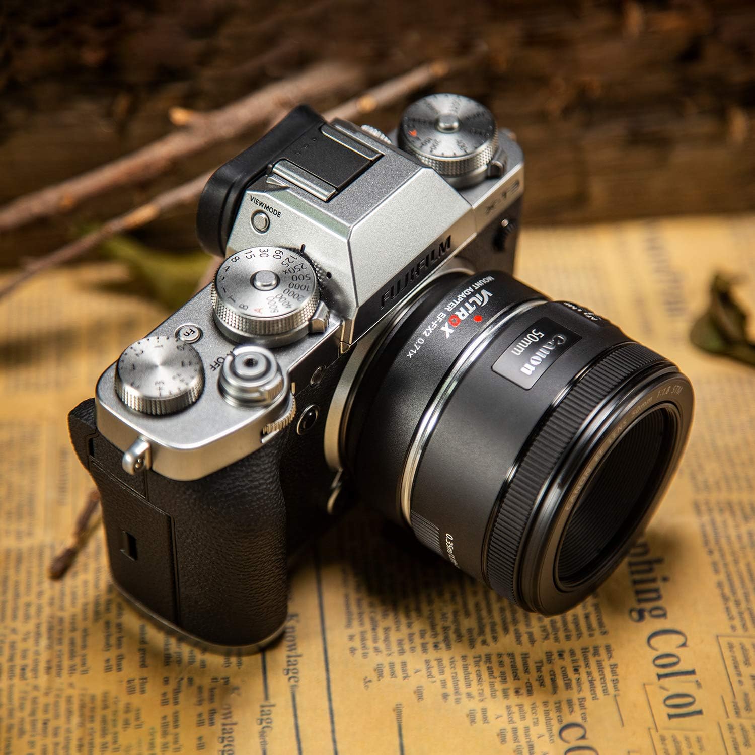Black Friday 🔥 Viltrox EF-FX2 Auto Focus 0.71x Reducer Speed Booster Lens Mount Adapter for Canon EF Mount Lens to Fuji X-Mount Mirrorless Camera X-T3 X-T2 X-T20 X-T30 X-T10 X-T100 X-PRO2 X-E3 X-A20 X-A5