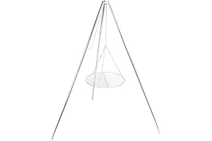 Stansport Camping Tripod with Built-In Soup N Grill