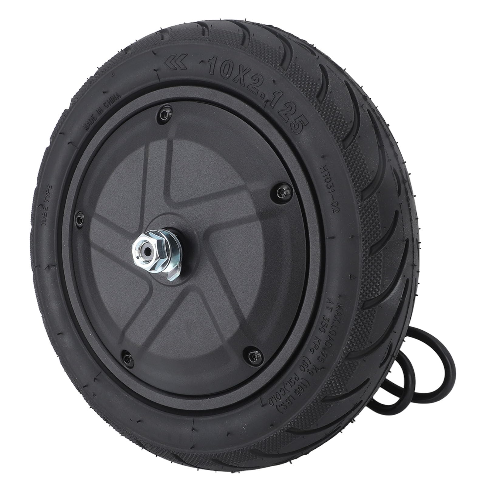Motore del Mozzo per Ninebot F30, 36V 300W Pneumatico per Ruota Motrice Posteriore in Lega di Alluminio Motore per Scooter Elettrico