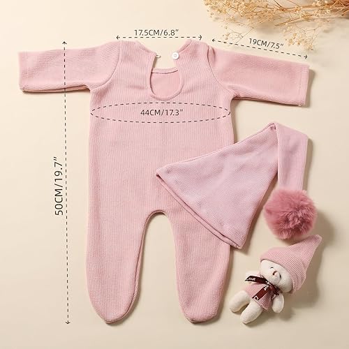 Miniatura 2 de Trajes de fotografía para recién nacidos, trajes de niño recién nacido, conjunto de disfraz para sesión de fotos, mameluco para recién nacidos,