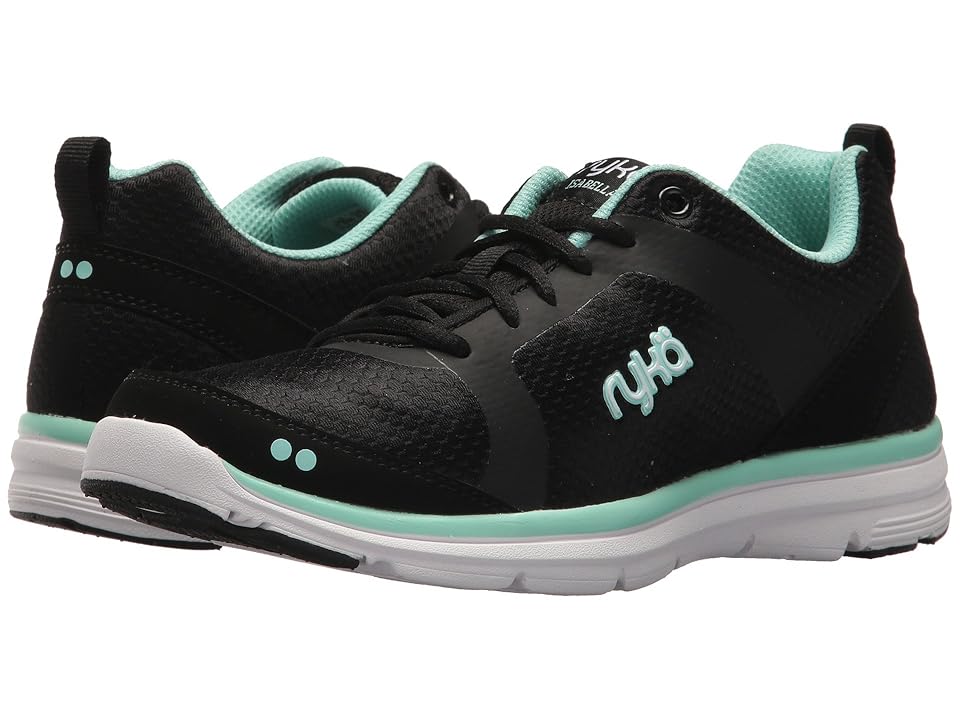 

Ryka Isabella (Black/Yucca Mint) Women's Shoes