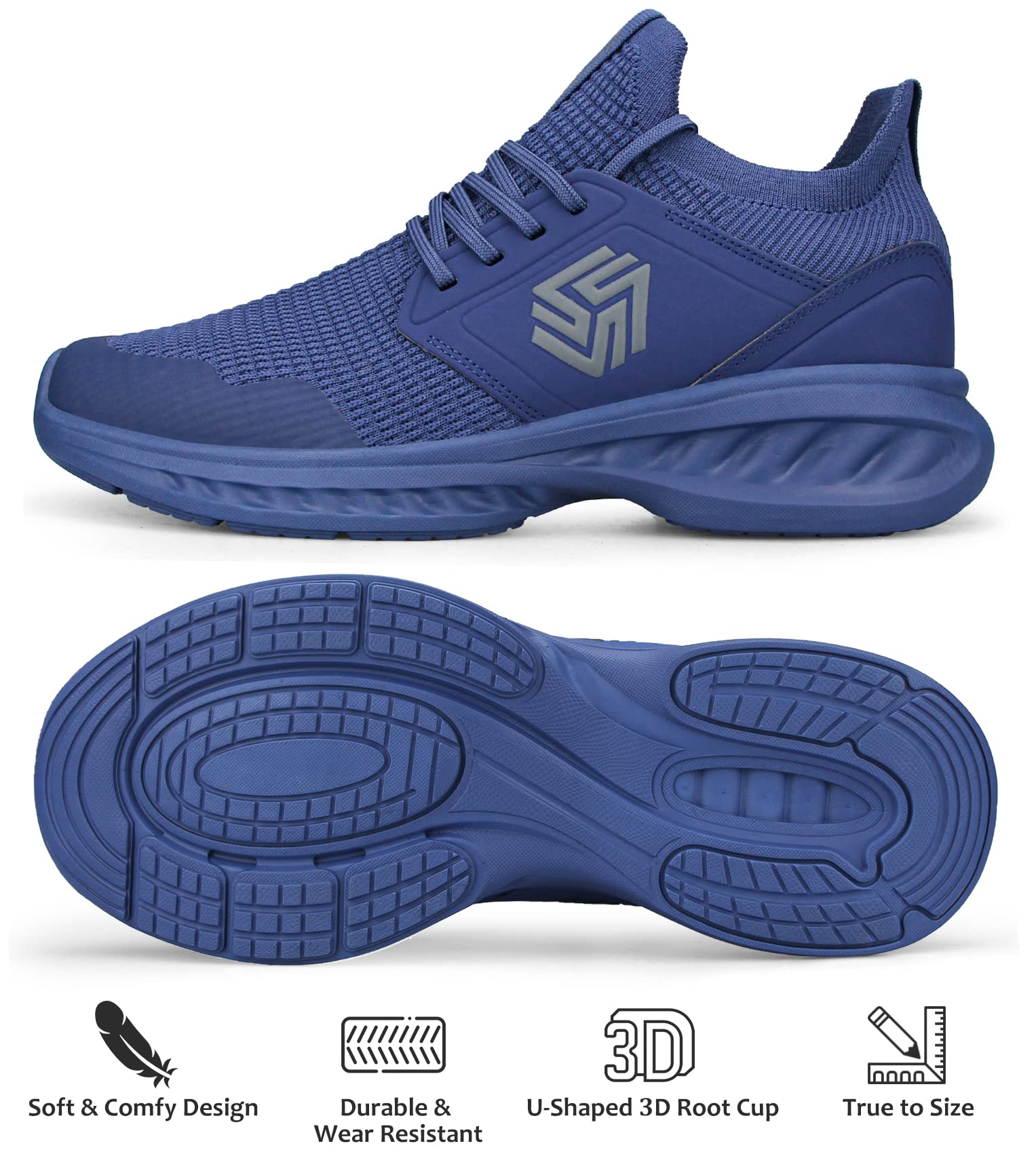 Giniros Sneakers Donna Scarpe Running Ginnastica Donna Corsa Camminata Trekking Tennis Outdoor Fitness Sportive Palestra Scarpe da Lavoro Leggere Traspiranti Casual Scarpe Comode Donna per Jogging