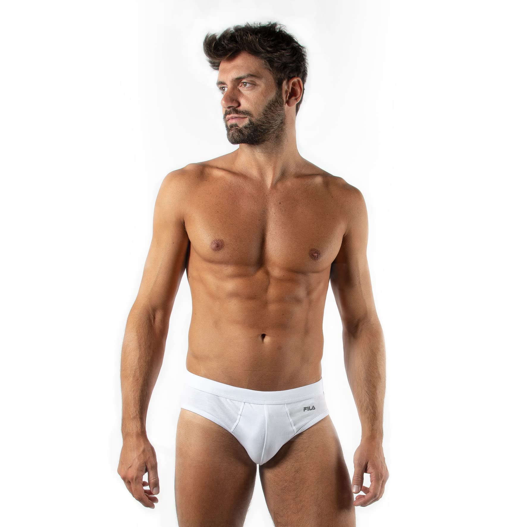 Fila FU5038, Men's Briefs, White, XXL