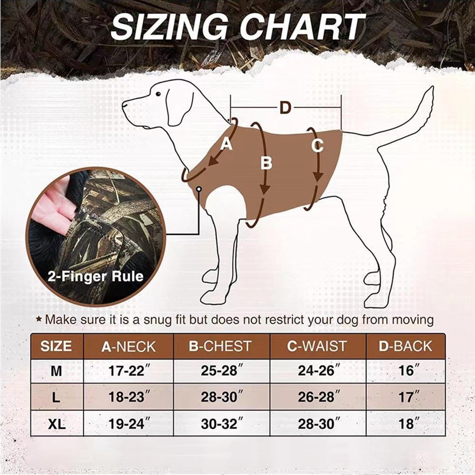 Gilet da caccia per cani, gilet mimetico per cani - Comodo abbigliamento per cani Gilet per cani - Gilet da addestramento per cani, gilet sportivi per cani, gilet di sicurezza mimetico per cani per ad