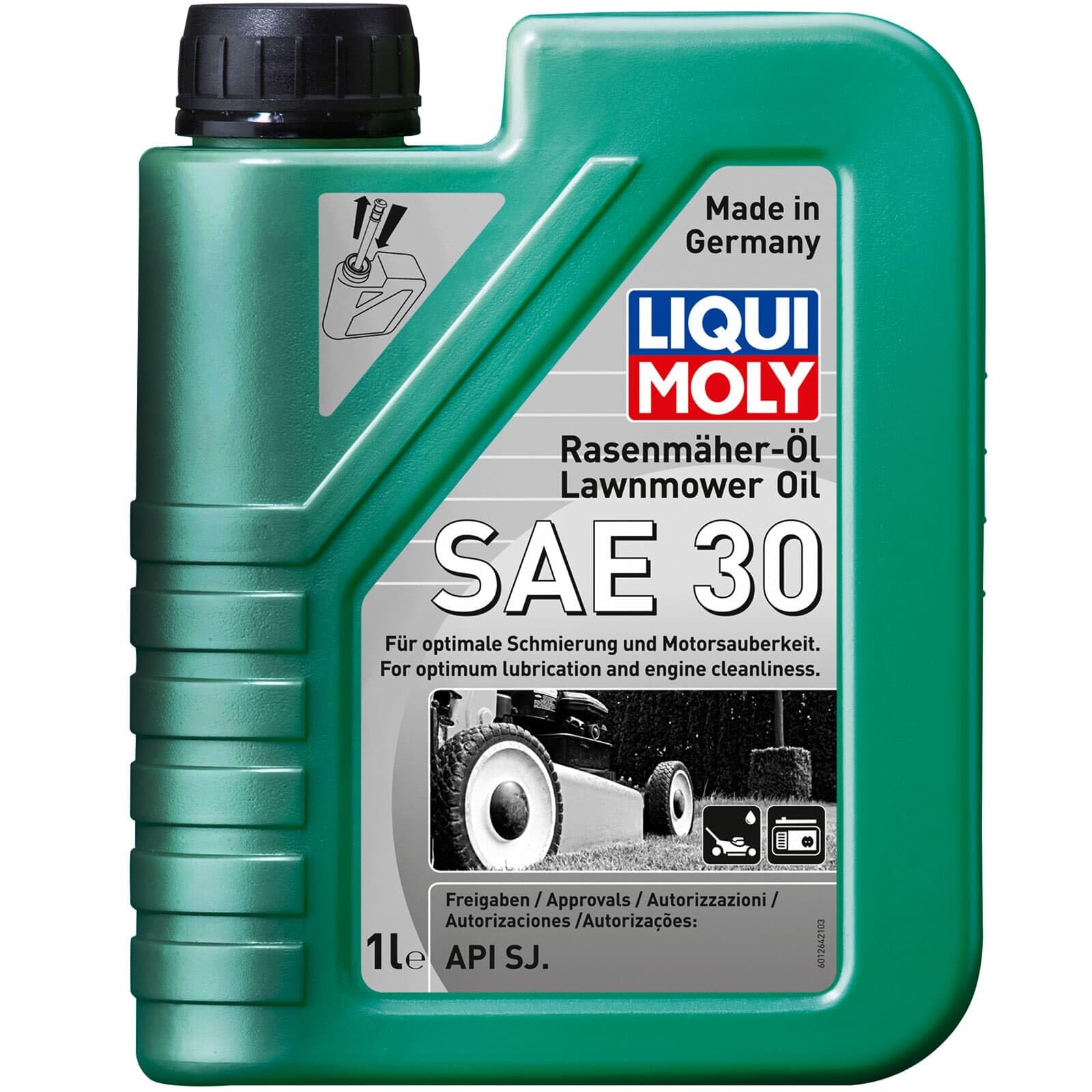 LIQUI MOLY Huile moteur SAE 30 huile API SJ API SG 1 L Compatible avec CITROËN Berlingo/Berlingo First I MF, GJK, GFK, RENAULT Master 2 Van FD, MERCEDES-BENZ Vito Mixto W639 Viano W639, PEUGEOT