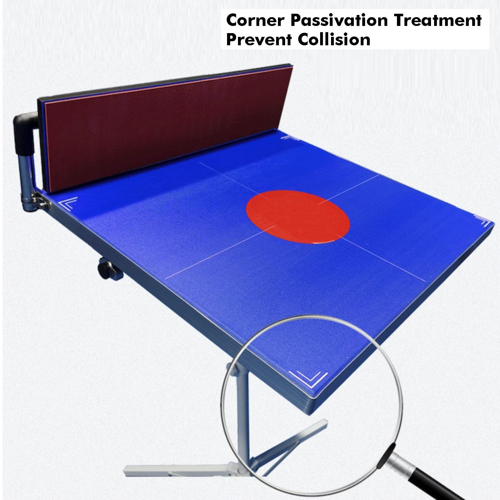 Tischtennis-Rebound-Board-Set, Faltbares Vertikales Ping-Pong-Return-Board, Solo-Trainingsgerät, for Das Heim-Fitnessstudio Im Innen- Und Außenbereich