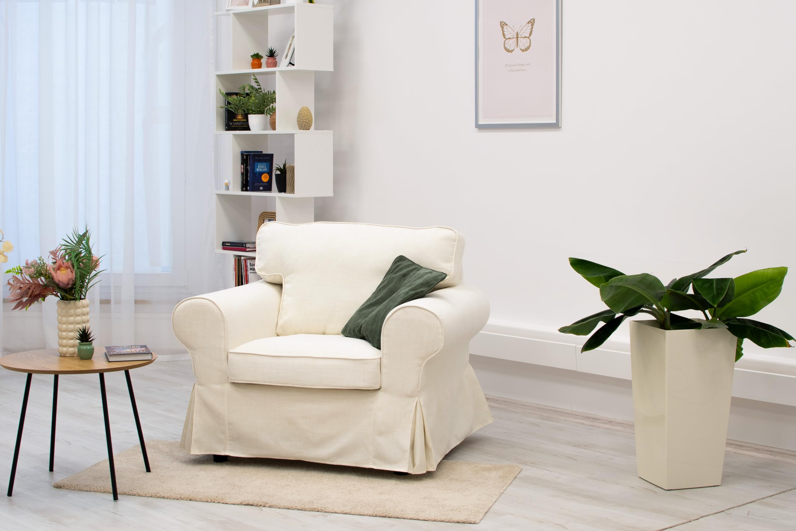 Amazon.co.jp: FMCTL Ektorp ソファカバー IKEA Ektorpソファスリップ