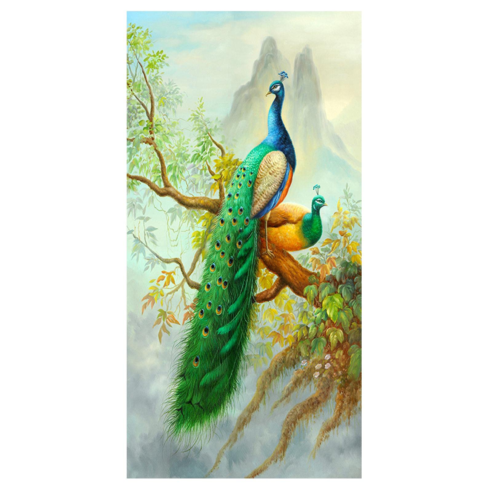 Asien LifeStyle Tableau mural asiatique en bois laqué avec