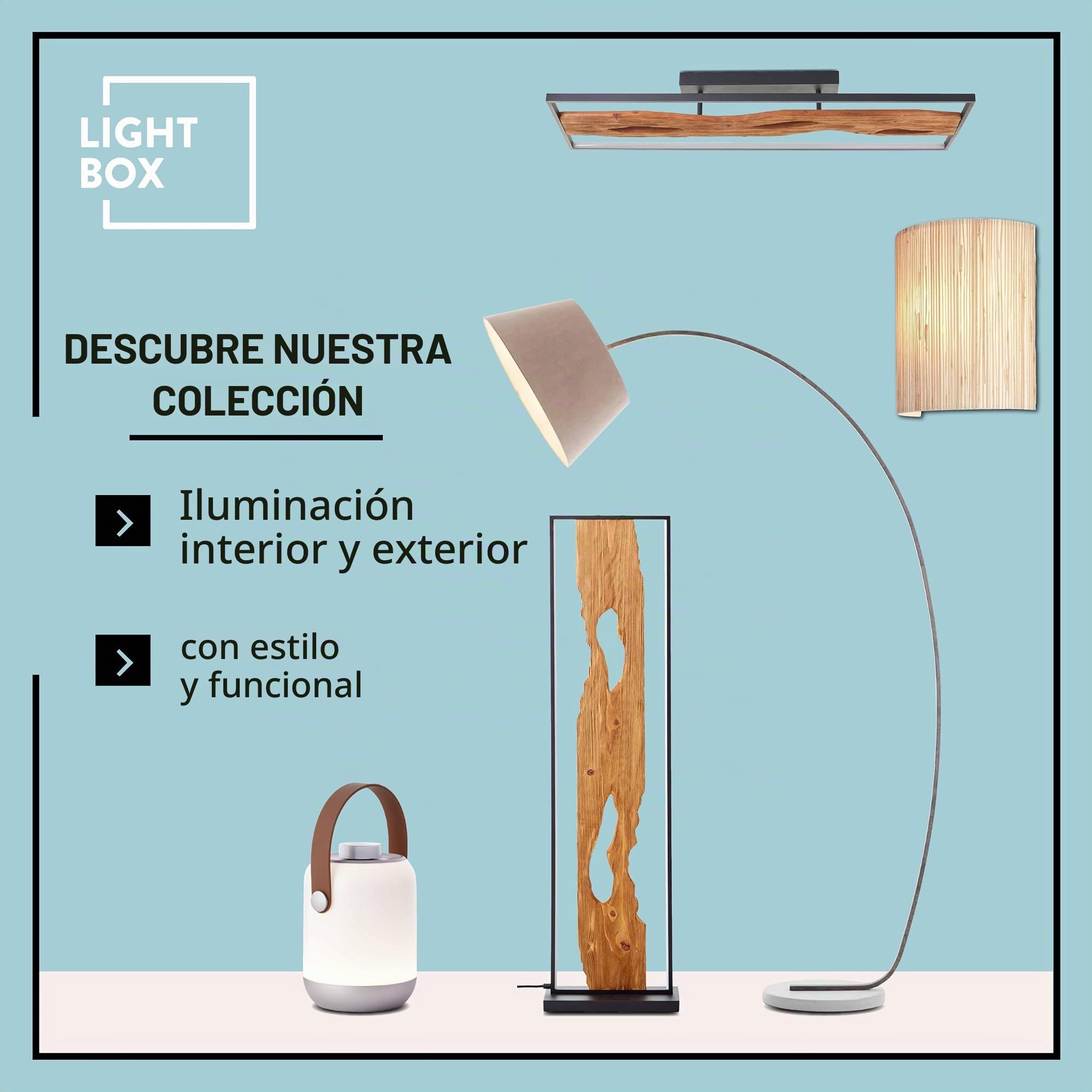 Lightbox Bogenlampe 166 cm, Chrom & Weiß, schwenkbare Lampe