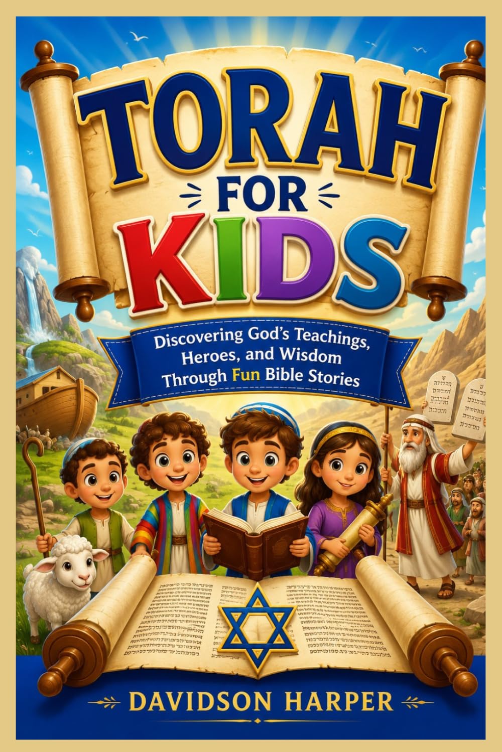 TORAH FOR KIDS: Discovering God's Teachings, Heroes, and Wisdom Through Fun Bible Stories