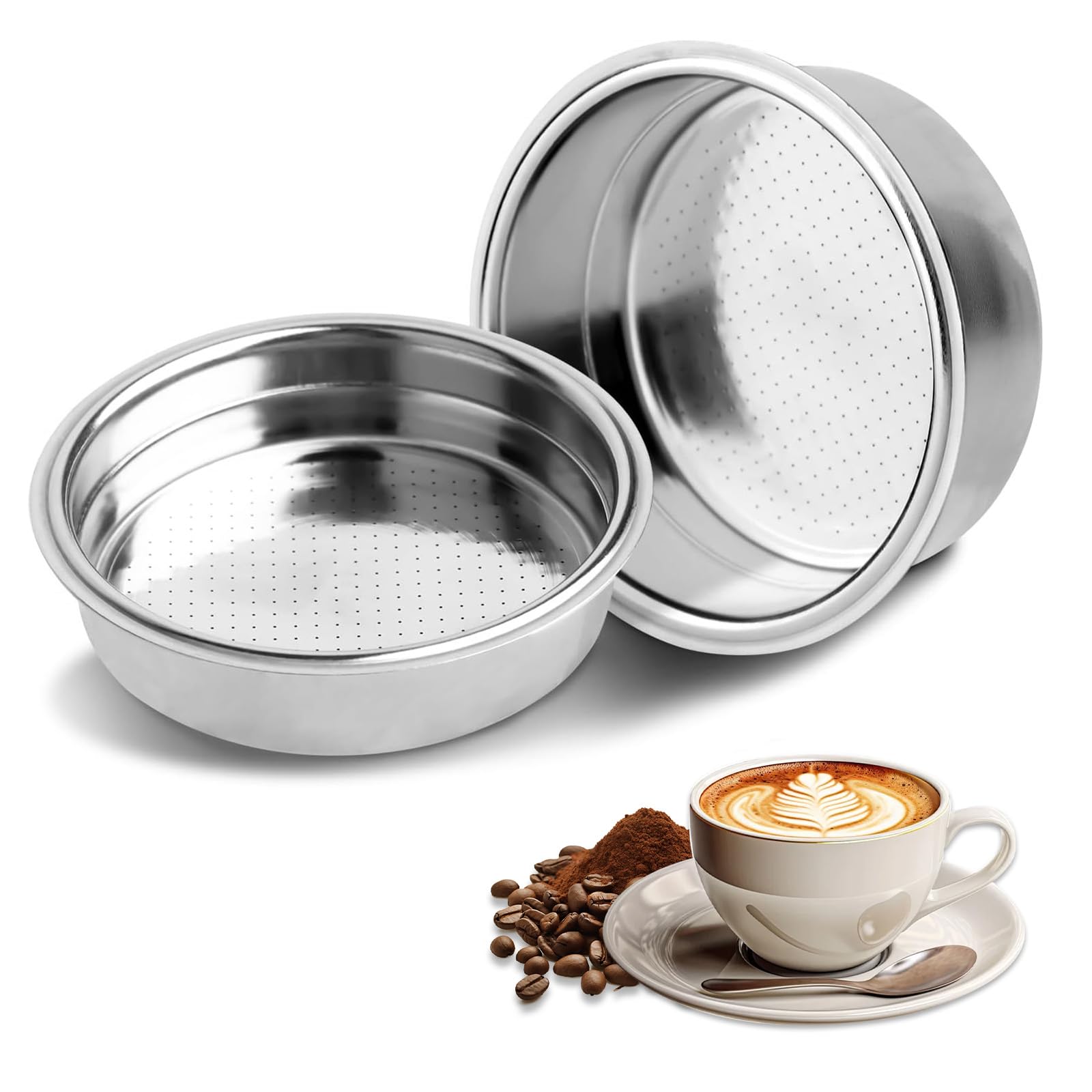 SAECO BRACCIO PORTAFILTRO PRESSURIZZATO GRAN CREMA + FILTRO 2 TAZZE