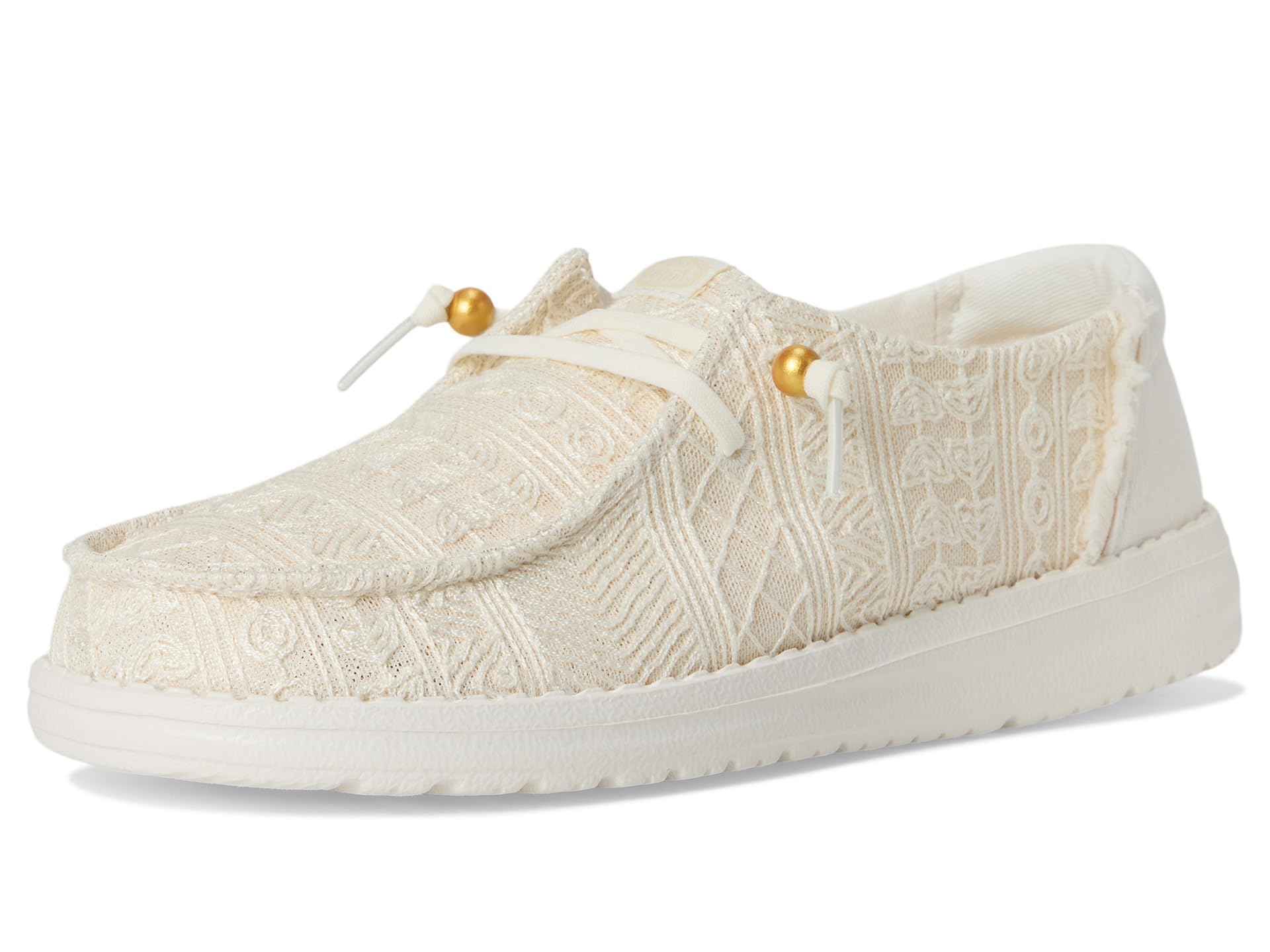 HEYDUDE Wendy Crochet Lace MocassinoDonna