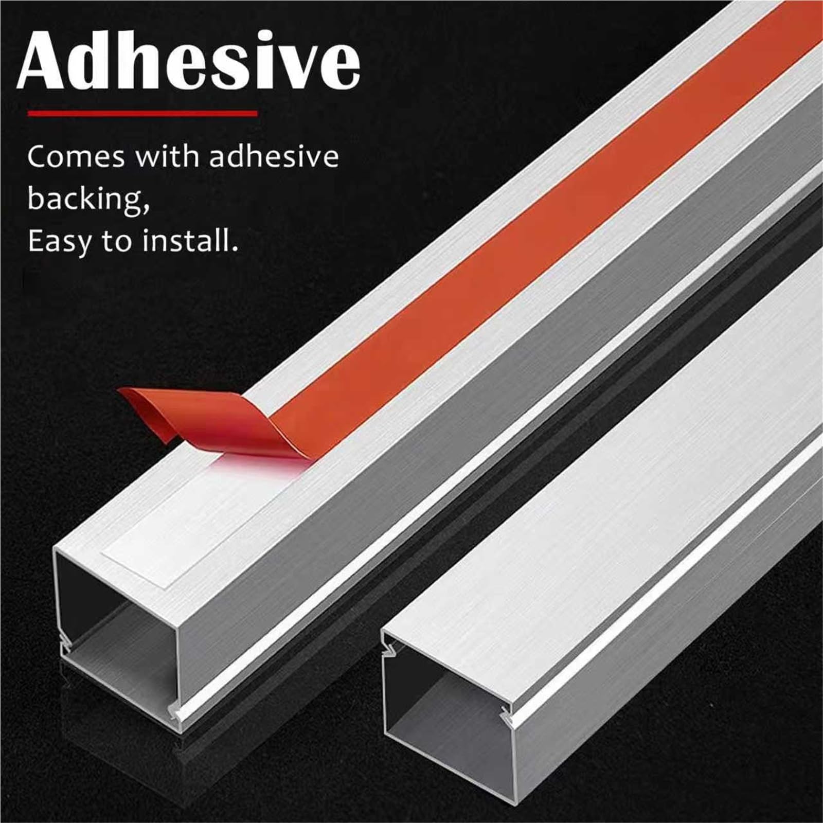 calpestabile passacavi 2 4 10 Pezzi Di Copertura Per Cavi In ​​acciaio Inossidabile, Canale Protezione Coperchio, Larghezza 20 25 30 40 50 100 Mm, Copricavo(10 pcs,L W H 100 x 2 x 1CM)