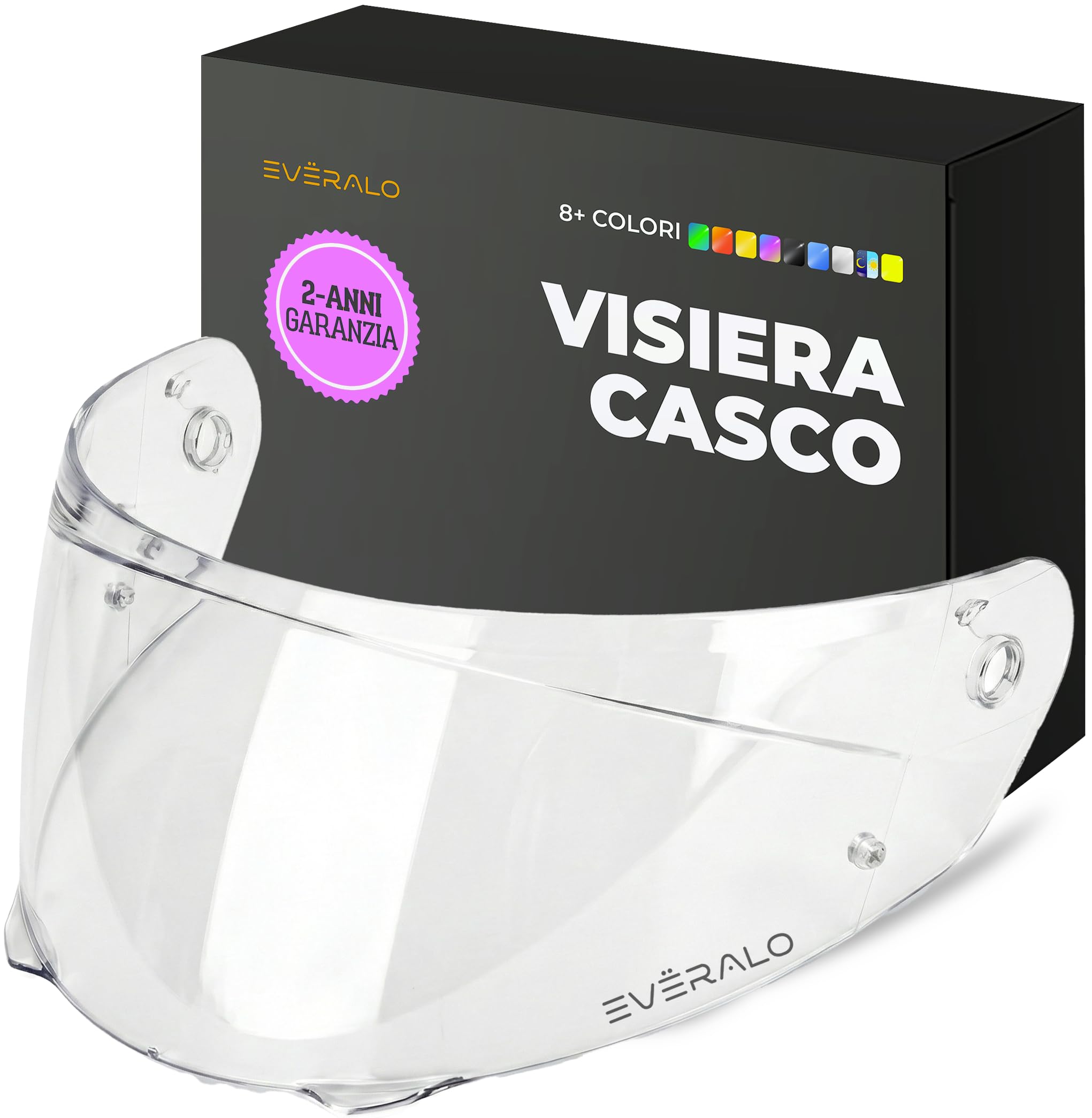 Visiera Compatibile con HJC I90 - I91 - HJ33 (Trasparente)