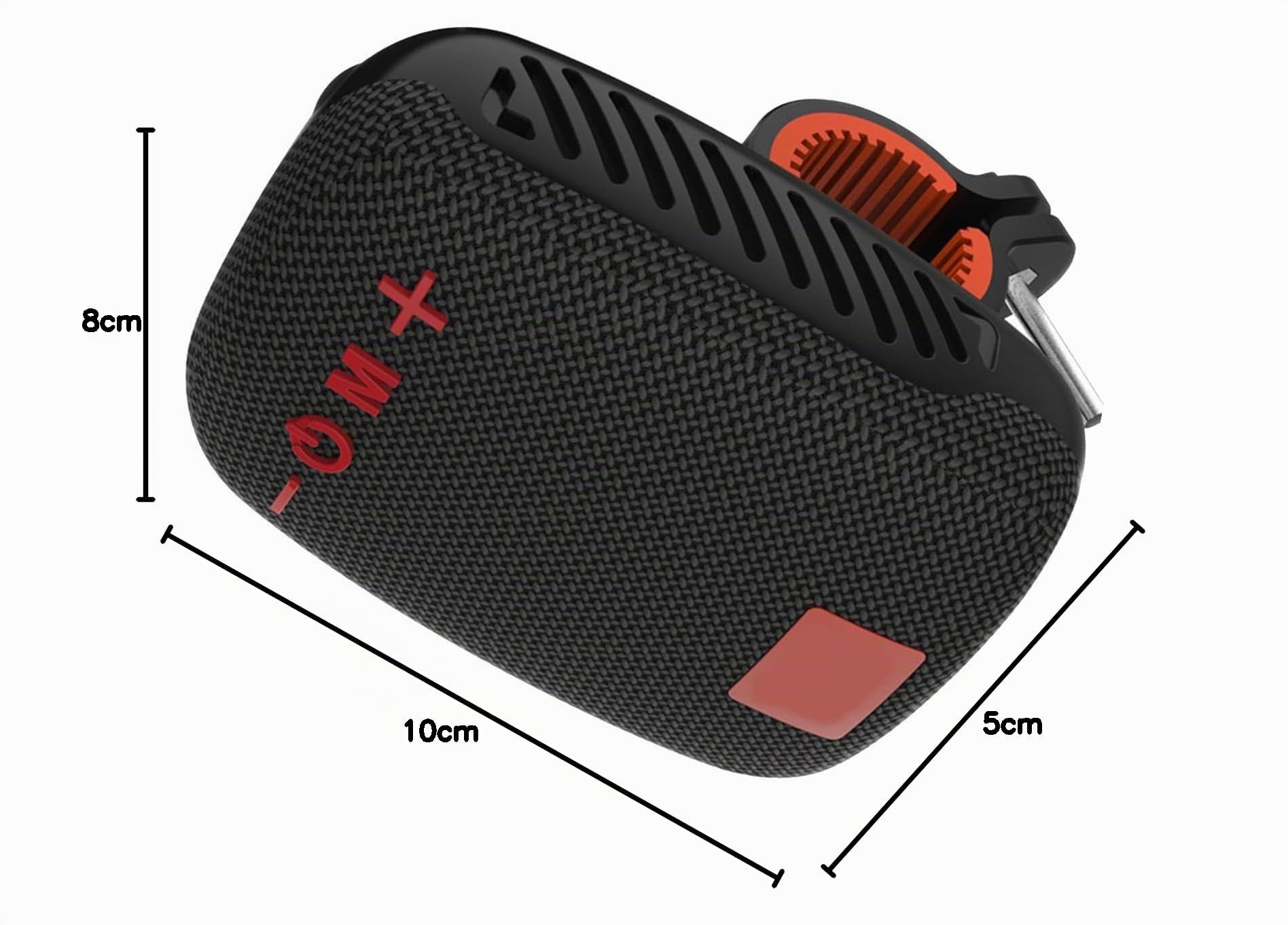 Annadue Altoparlante Bluetooth per bicicletta, plug in radio, altoparlante portatile impermeabile senza fili per escursioni in bicicletta. (nero), Annadue0ikdbvq75x-11