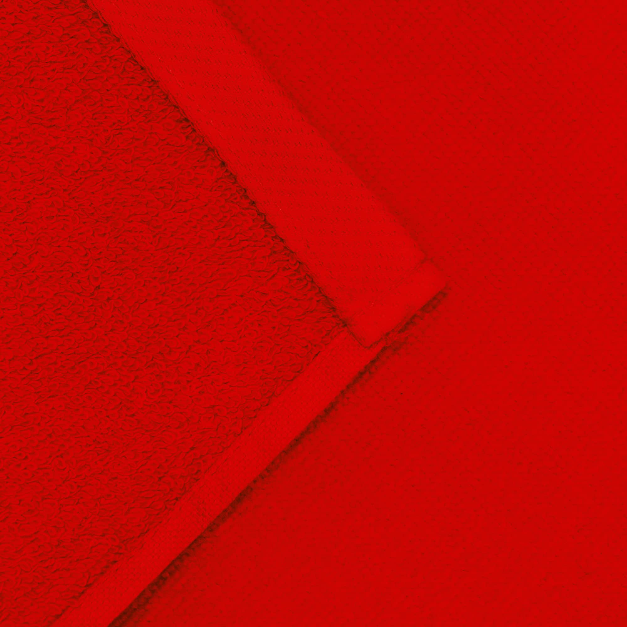 Beachland - Toalla de playa de lujo sólida de 40 x 76 pulgadas, estilo piscina y resort, 100% algodón, extra suave y absorbente (rojo)